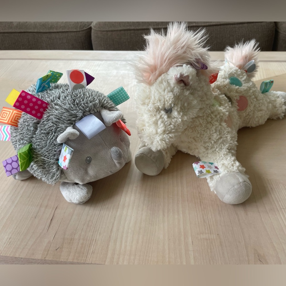 Mary Meyer Taggies Bundle Horse and Hedgehog